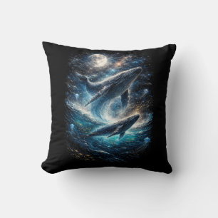 Coussin Chant de la marée cosmique