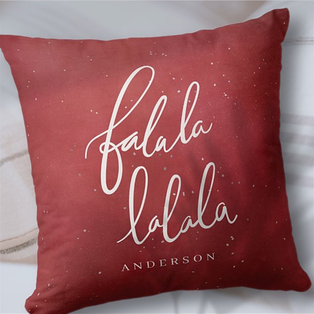 Coussin Chant Falala Stars modernes Noël (Créateur téléchargé)