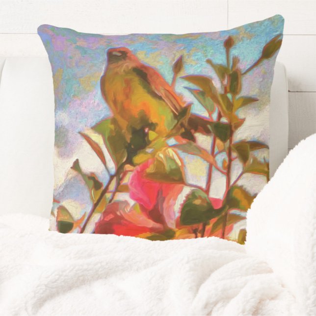 Coussin Chanteur au bord de la piscine 2338 (Créateur téléchargé)