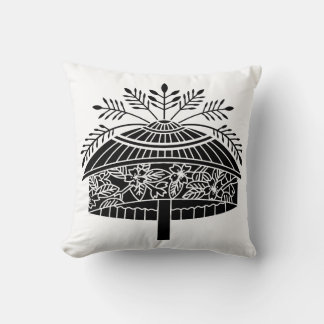 Coussin Chapeau de fleurs