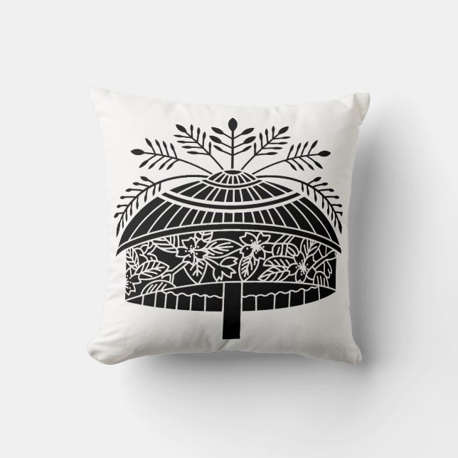 Coussin Chapeau de fleurs (Recto)