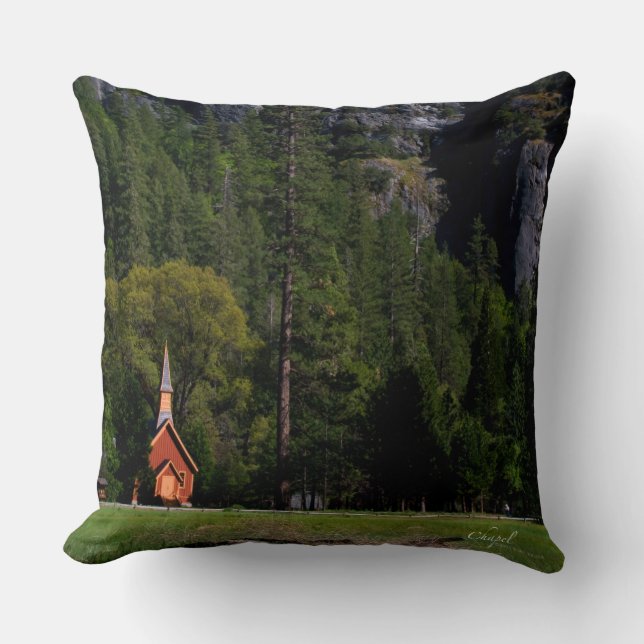 Coussin Chapelle de Yosemite (Recto)