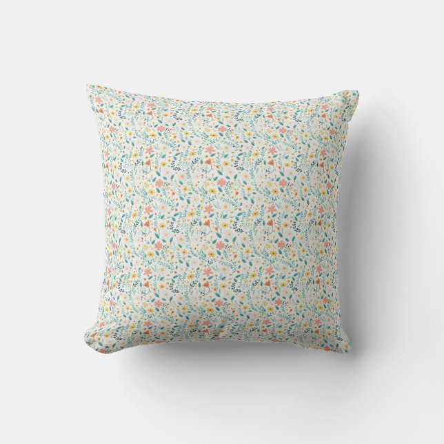 Coussin Chaque Fleur Doit Croître À Travers La Sèche (Recto)