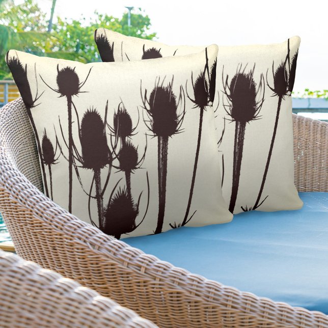 Coussin Chardon vintage (Créateur téléchargé)