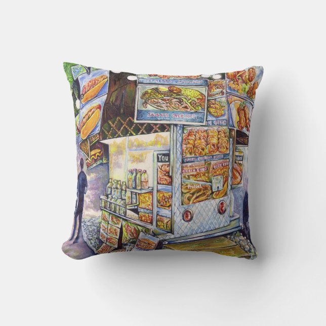 Coussin Charge de travail artistique extraordinaire (Recto)