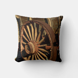 Coussin Chariot antique de train de mulet