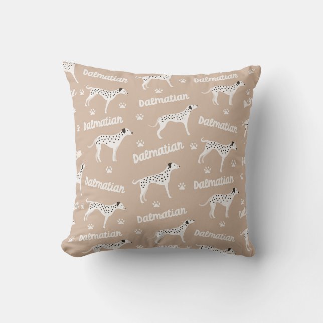 Coussin Charme dalmate (Recto)