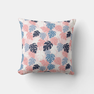 Coussin Charme de Monstera Tropical