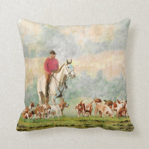Coussin Chasse à Fox