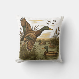 Coussin Chasse-Rétro-Volant-Caner-Colvert,