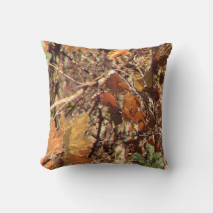 Coussin Chasseur's Fall Nature Camouflage Décor de peintur