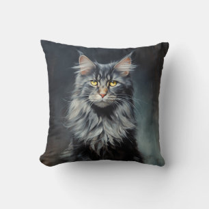 Coussin chat Maine Coon