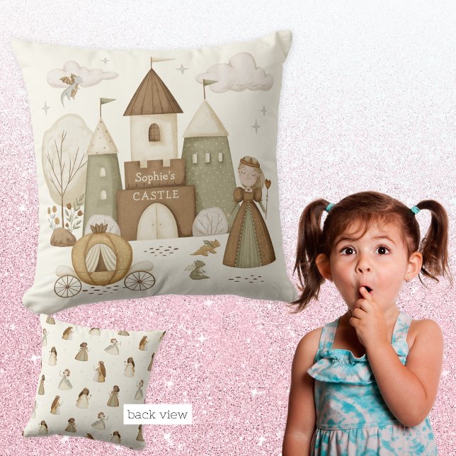 Coussin Château de la Princesse (Créateur téléchargé)
