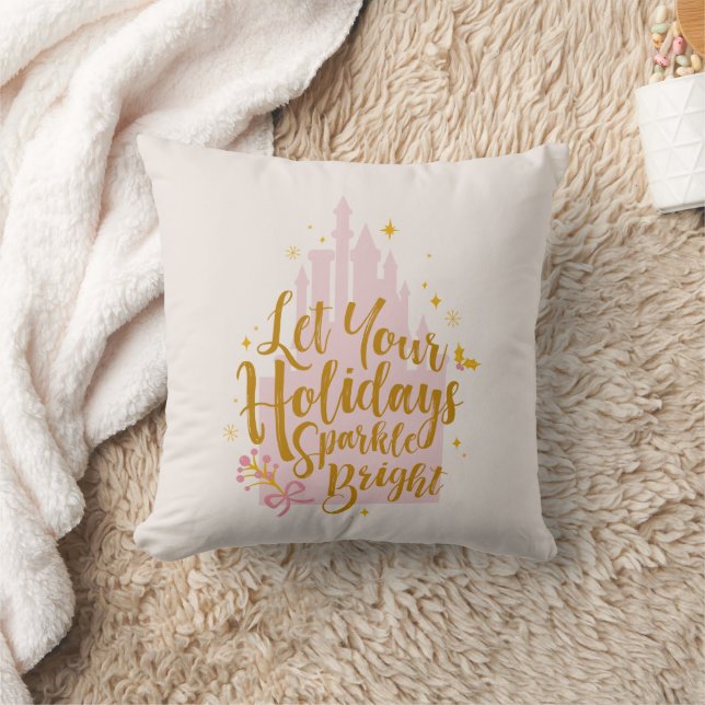Coussin Château Disney Princess | Étincelle de vacances (Couverture)