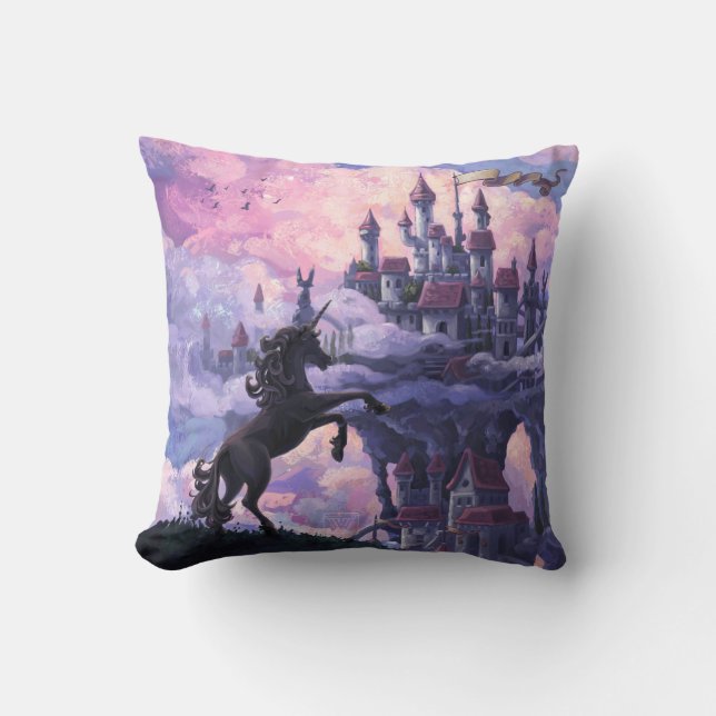 Coussin Château Licorne (Recto)