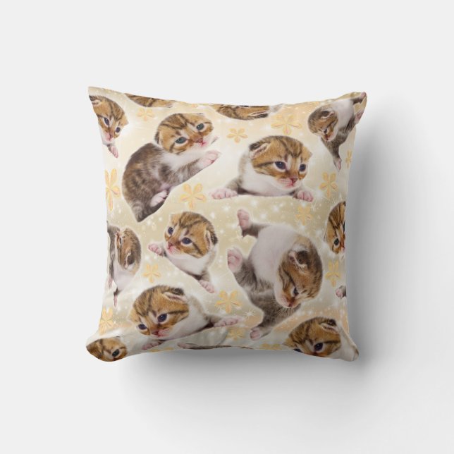 Coussin Chaton Judicieux (Recto)