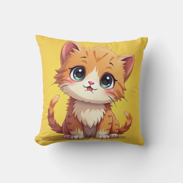 coussin chaton mignon (Recto)