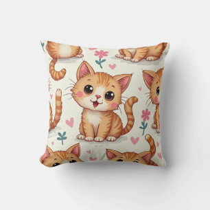 coussin chaton mignon