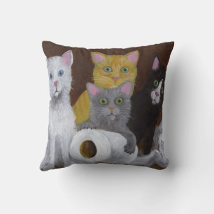 Coussin Chatons Joueurs