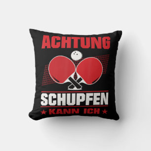 Coussin Chaussures de ping-pong et poussette king