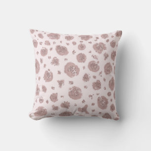 Coussin Cheetah léopard rose rougissant Imprimer Motif chi