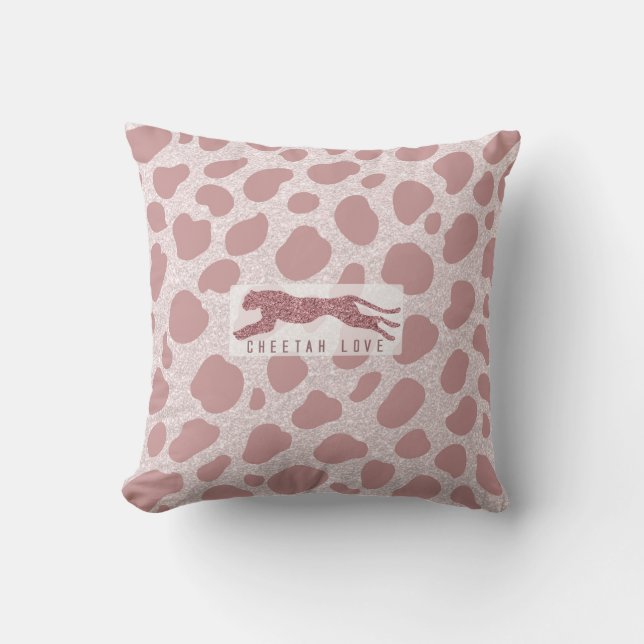 Coussin Cheetah Love (Recto)