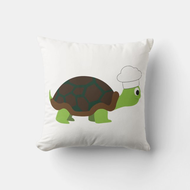 Coussin Chef Turtle (Recto)