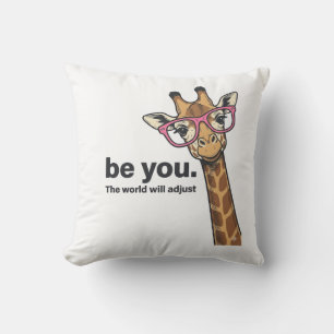 Coussin Chemise de conception de gravure vintage Funny Gir