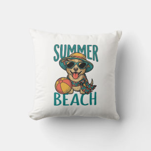 Coussin Chemise de conception de lunettes de soleil vintag