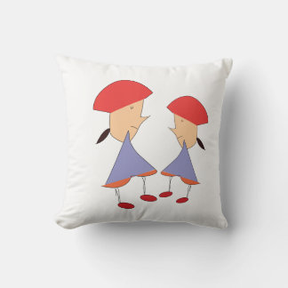 Coussin chemise de dessin animé