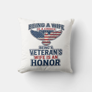 Coussin Chemise de l'aigle patriotique en l'honneur de l'é