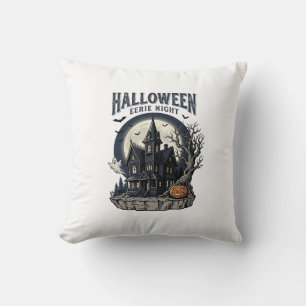 Coussin Chemise de Maison Hantée Gravure Vintage Saison So