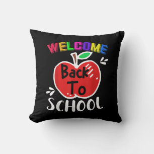 Coussin Chemise de retour à l'école Drôle Enseignants Étud