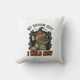Coussin Chemise de Soudure Halloween Dessin de Balai de So