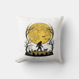 Coussin Chemise Halloween Bigfoot Pleine Lune Promenade Ch
