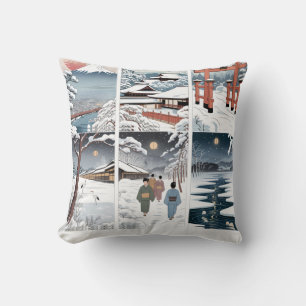Coussin Chemise Hiver au Japon