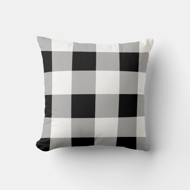 Coussin Chèque de buffle (Recto)