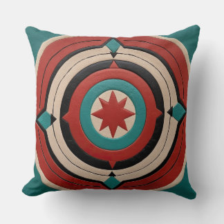 Coussin Cherokee Inspiré géométrique