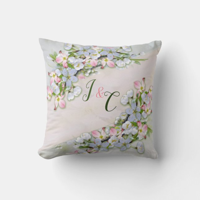 Coussin Cherry Blossoms (Recto)