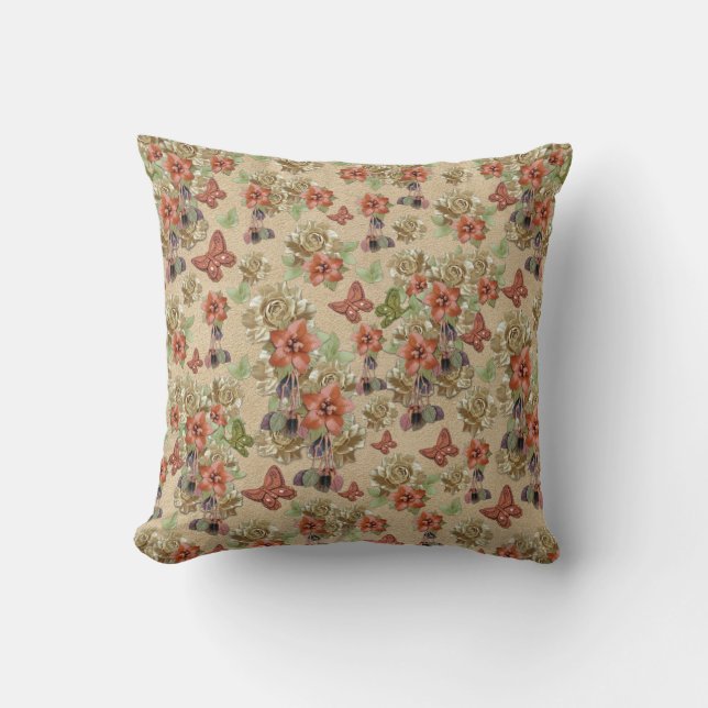 Coussin Cherry Blossoms (Recto)