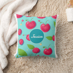 Coussin Cherry Pastel Colorful Motif personnalisé