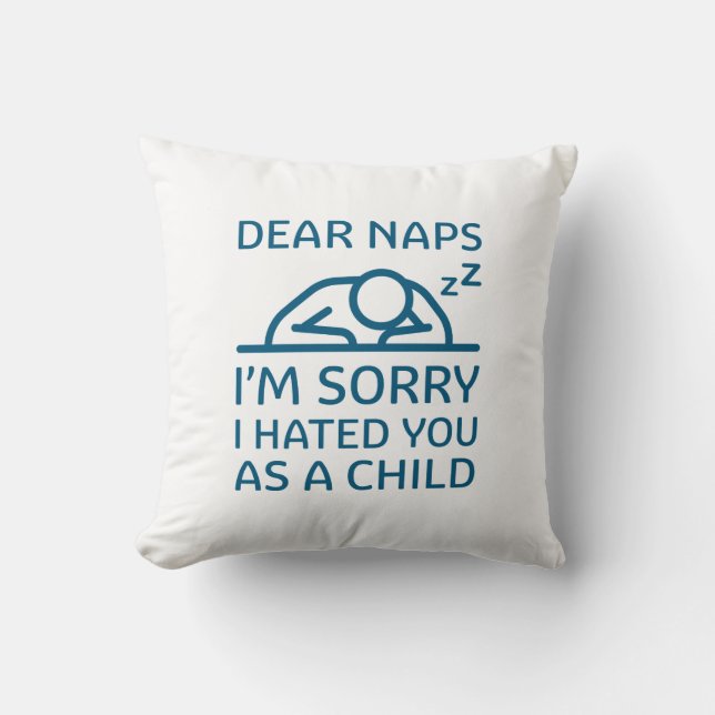 Coussin Chers siestes (Recto)