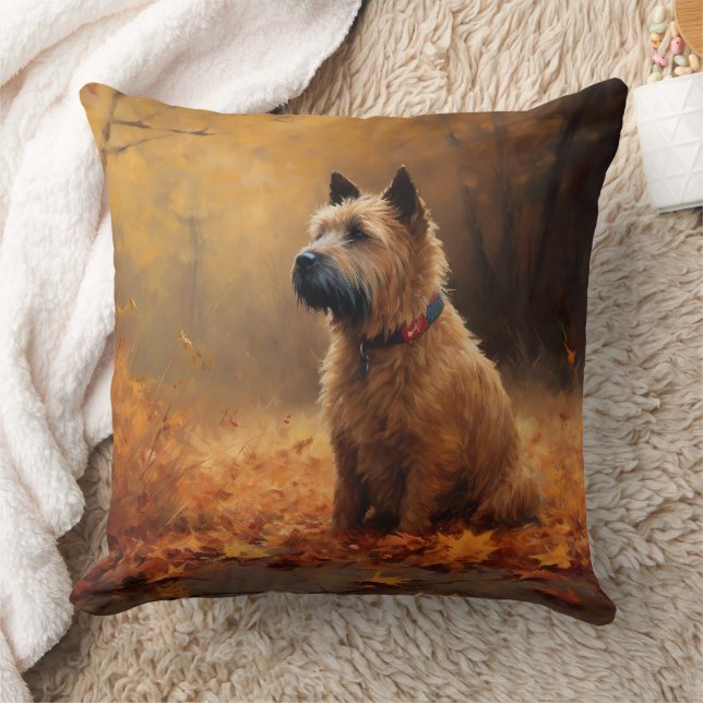 Coussin Chesapeake Bay Terrier en congé d'automne (Couverture)