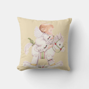 Coussin Cheval à Bascule Bébé Ange Gardien Toute C