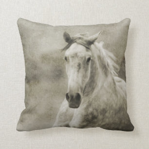 Coussin Cheval andalou russe galopant