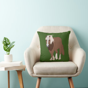 Coussin Cheval Animal Faune Cheval Cheval