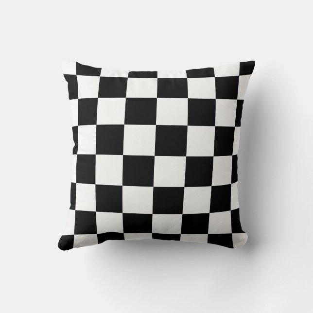 Coussin Cheval Chic Throw Pillow (Verso)