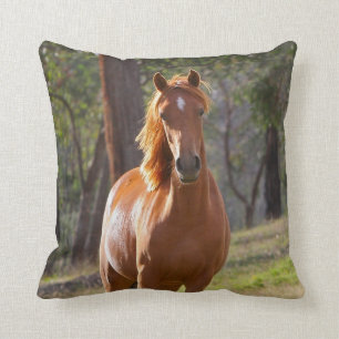 Coussin Cheval dans les bois