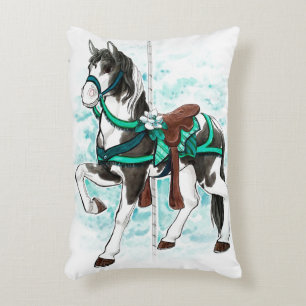 Coussin Cheval de Peinture Carousel