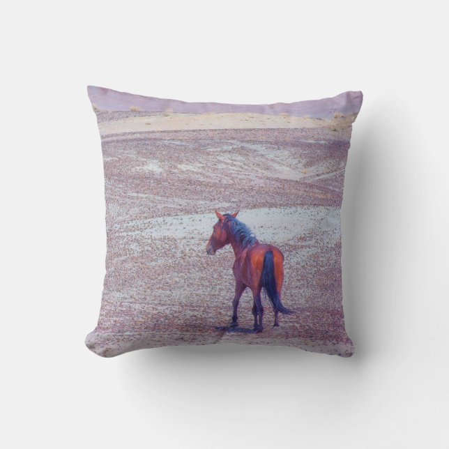 Coussin Cheval du désert P8640 (Recto)